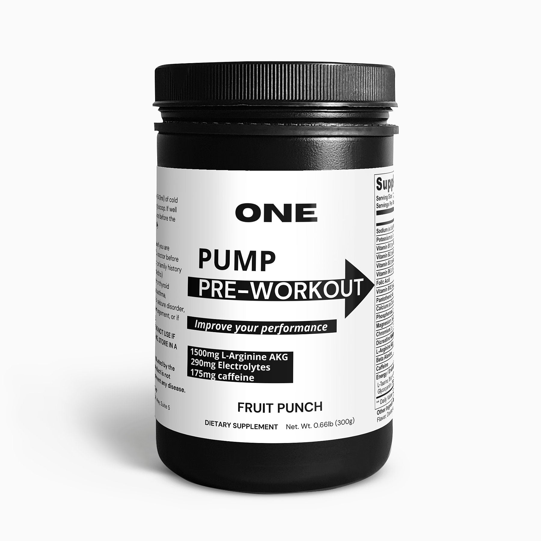 ONE Pump Pre-Workout