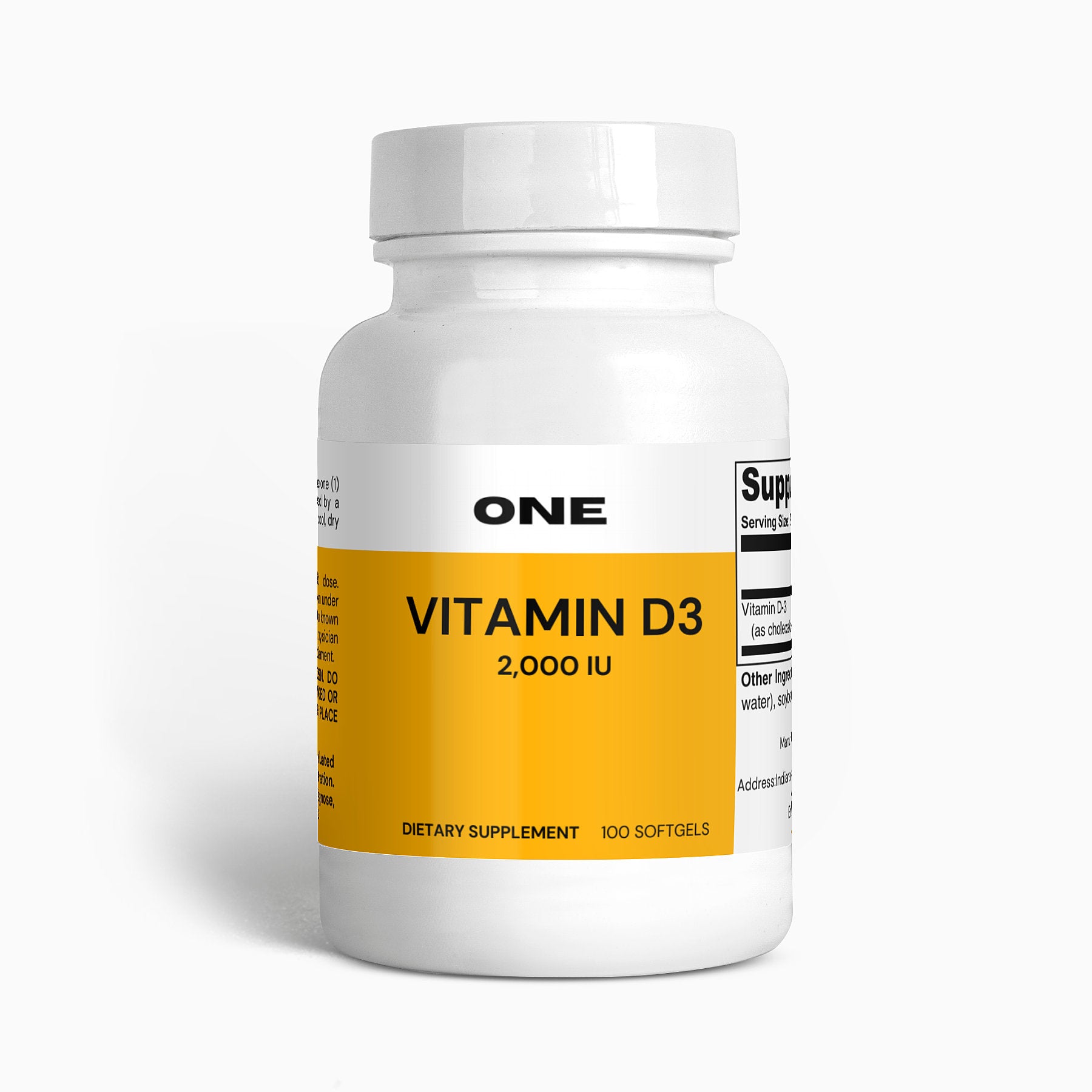 Vitamin D3 2,000 IU