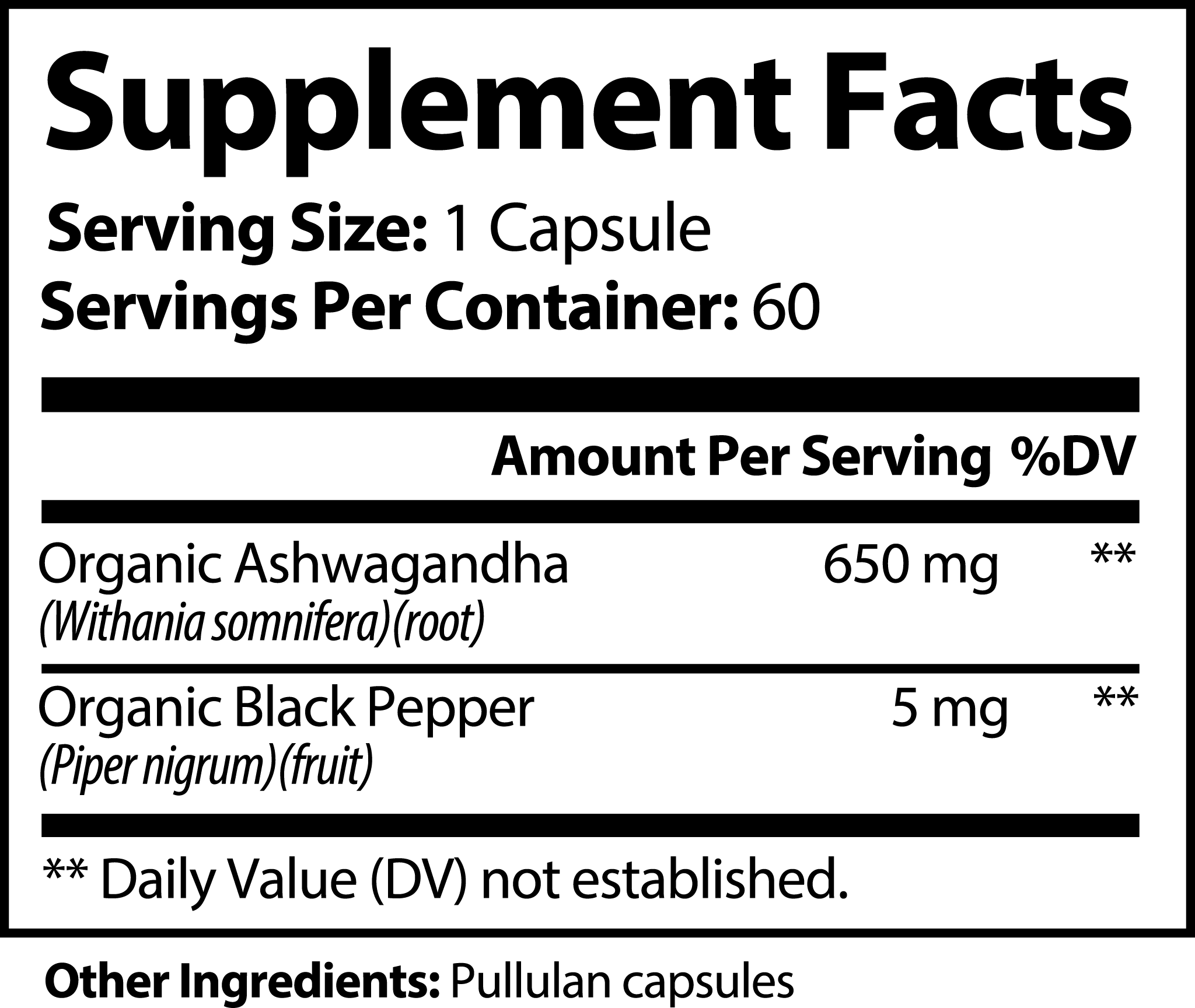 ONE Ashwagandha